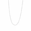 Nordahl 825 755 Halskæde, Rhodineret Sølv