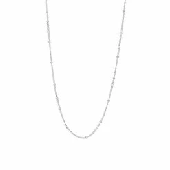 Nordahl 825 755 Halskæde, Rhodineret Sølv
