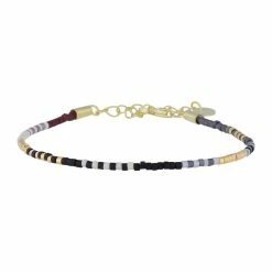 Nuni Copenhagen Nanna Armbånd, Guld/Sort