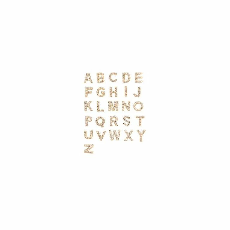 Pico Alphabet Ørestik, Guld, T