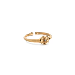 ENAMEL Copenhagen Esma Mini Ring, Guld, L