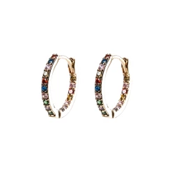 Friihof+Siig Rainbow Ørering, Guld