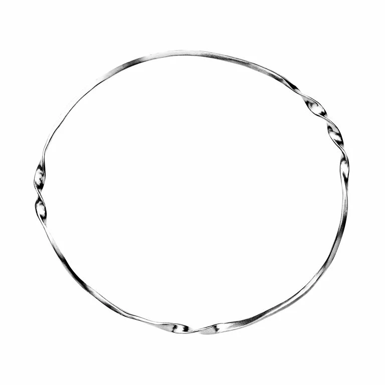 Maanesten Rosalia Bangle, Sølv - Billede 2