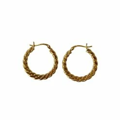 Pico Sigrid Hoops, Guld