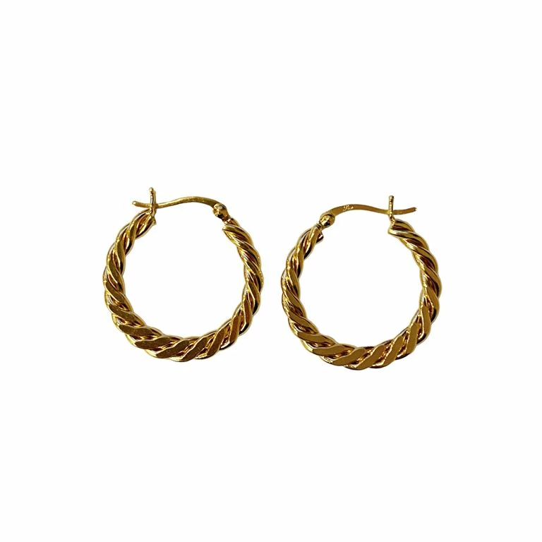 Pico Sigrid Hoops, Guld