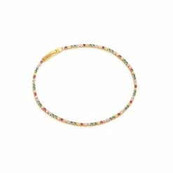 Sif Jakobs Jewellery Ellera Armbånd, Guld/Multi, 16 Cm