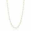 Sif Jakobs Jewellery Luce Piccolo Halskæde, Guld, 45 Cm