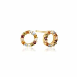 Sif Jakobs Jewellery Biella Piccolo Øreringe, Guld, One Size