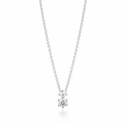 Sif Jakobs Jewellery Rimini Due Halskæde, Sølv