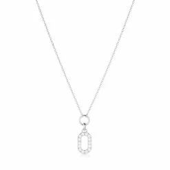 Sif Jakobs Jewellery Capizzi Piccolo Halskæde, Sølv, 45 Cm