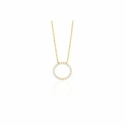 Sif Jakobs Jewellery Biella Grande Halskæde, Guld, 45 Cm