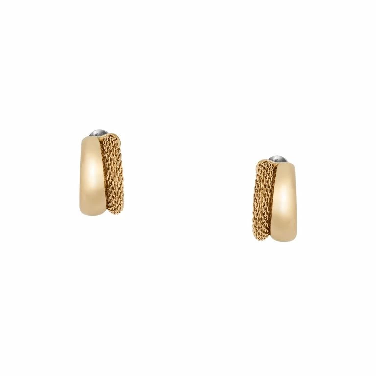 Skagen Merete Øreringe, Guld - Billede 2