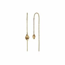 Stine A Petit Ile De Lamour Double Chain Ørering, Guld