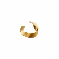 Stine A Twisted Ear Cuff, Guld