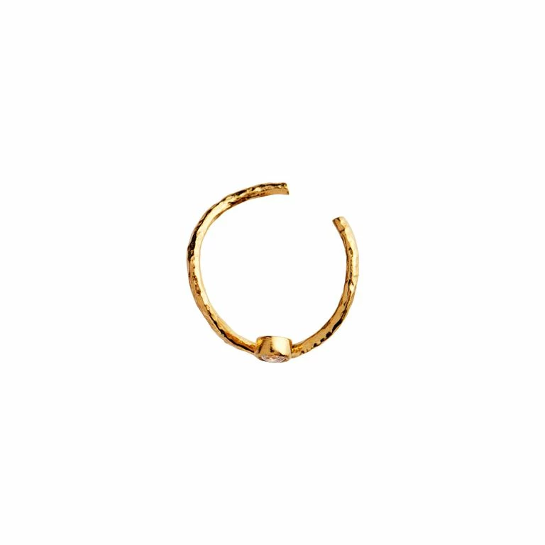 Stine A Wavy Ear Cuff, Guld - Billede 3