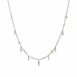 Maanesten Toutsi Halskæde, Sølv, 45 Cm