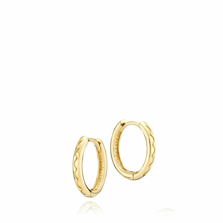 Sistie Young One Snake Creoler, Guld