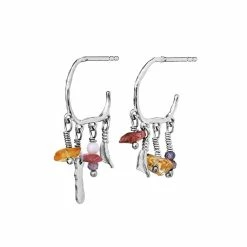 Maanesten Zoe Øreringe, Sølv